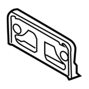 Ford AG1Z-17A385-AA License Bracket