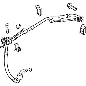 Kia 97775F6150 Suction & Liquid Tube Assembly