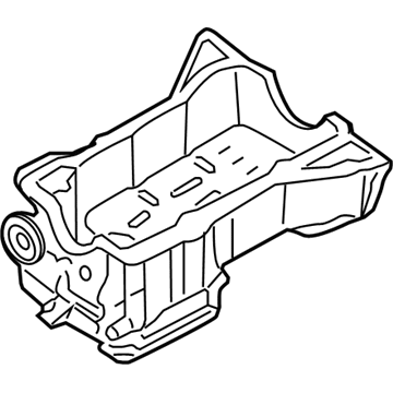 Nissan 11110-9W20A Pan Assy-Oil