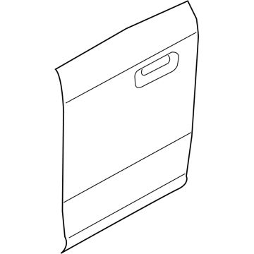 Ford ML3Z-1824700-A PANEL ASY - DOOR - OUTER