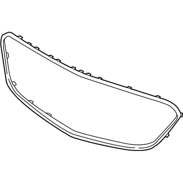 GM 13496183 Bezel-Front Grille Opening