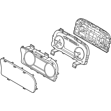 Kia 94001R5010 Cluster Assembly-INSTRUM