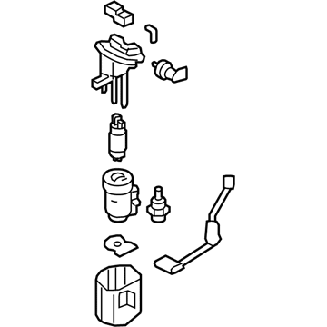 Kia 311103R800 Fuel Pump & Sender Module Assembly