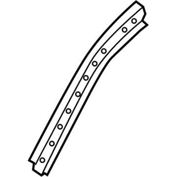 Infiniti 76247-5CA0A Reinforce-Front Pillar, Inner LH