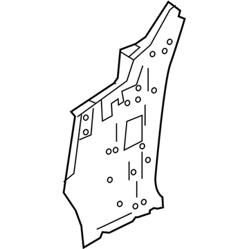 Infiniti 76269-5CA1A Insulator-Body Side Outer