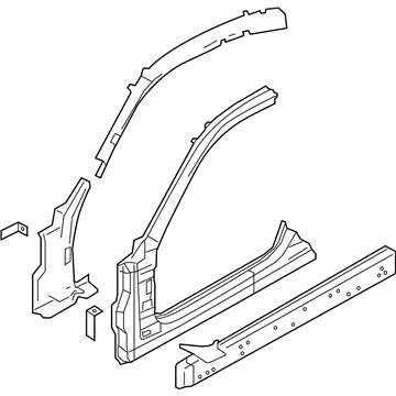 Infiniti G6030-5CAMA Body Assy-Side, RH