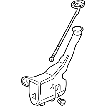 Honda 76840-S5D-A02 Tank Set, Washer