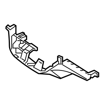 Hyundai 84760-G2000-T9Y Panel Assembly-Crash Pad Center, Lower