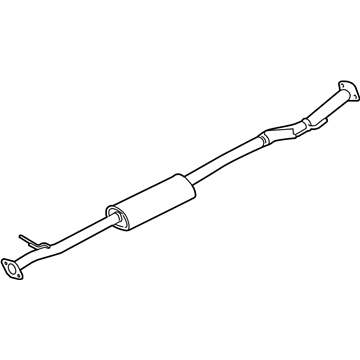 Nissan 20300-5AA2A Exhaust Tube Assembly, Center