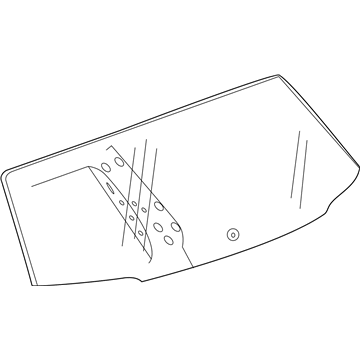 GM 84341191 Lift Gate Glass