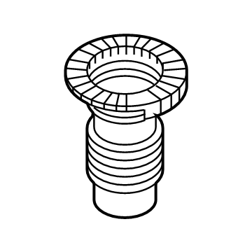 Hyundai 54634-B1000 Front Spring Pad, Upper