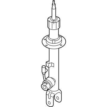 Hyundai 54605-B1250 Front Left-Hand Shock Absorber Assembly