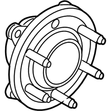 Ford FL1Z-1109-B Hub & Bearing Assembly