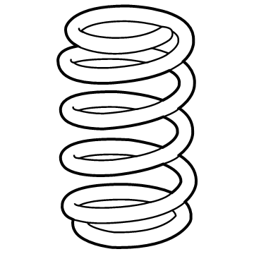 BMW 31-33-7-856-971 Coil Spring, Front