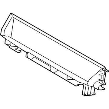 BMW 17-11-7-561-954 Air Duct, Oil Cooler