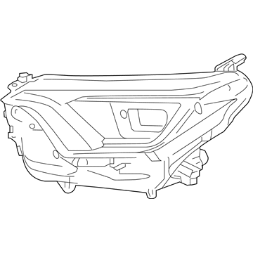 Toyota 81145-42670 Composite Headlamp