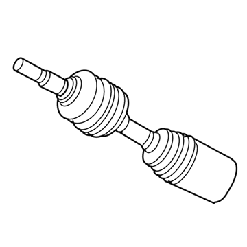 Mopar 52111780AB Front Driveshaft Right