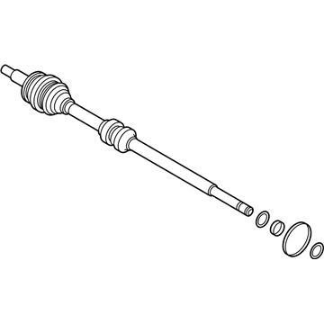 Kia 49543M7800 BOOT KIT-FR AXLE DIF