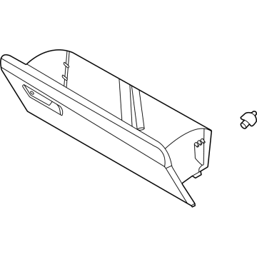 Ford ML3Z-1506024-AG DOOR ASY - GLOVE COMPARTMENT