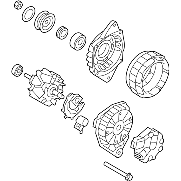 Kia 373002E820RU Reman Alternator