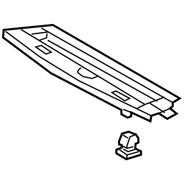 Lexus 16592-10010 Guide, Radiator Air