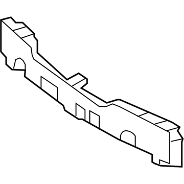 Lexus 52611-33170 Absorber, Front Bumper Energy