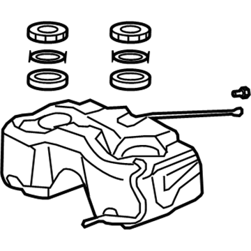 Acura 17044-STK-A03 Tank Set, Fuel