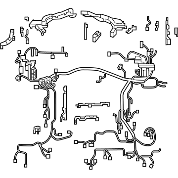 Lexus 82111-11341 Wire, Engine Room Main