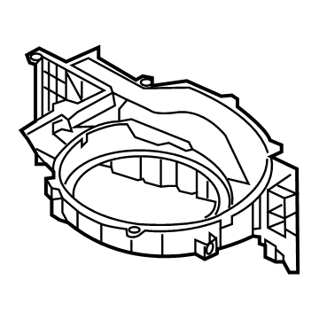 Kia 97112K0000 Case-Blower, LWR