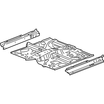 Honda 65100-TM8-A01ZZ Floor, FR.