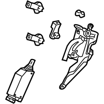 GM 92187611 Lock Assembly