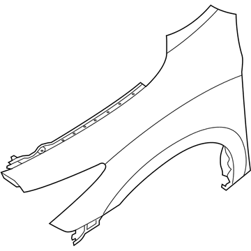 Infiniti 63100-3JA0B Fender - Front, RH