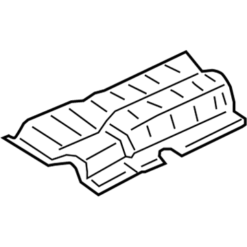 BMW 51-48-7-241-771 Heat Insulation, Tunnel