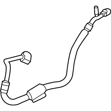 BMW 64-53-9-364-835 Suction Pipe Evaporator-Compressor