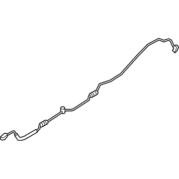 BMW 64-53-9-218-929 Pressure Pipe