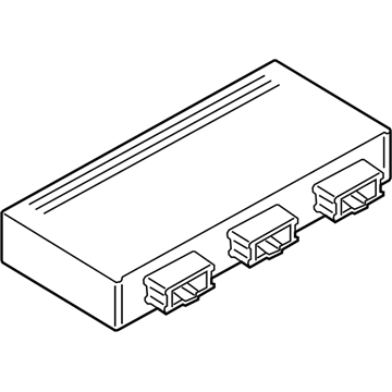 BMW 61-35-7-361-970 Ecu, Rear Function Module