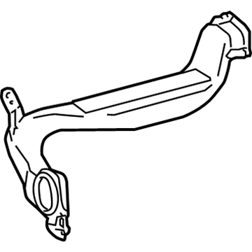 Lexus 55971-30230 Duct, Side DEFROSTER