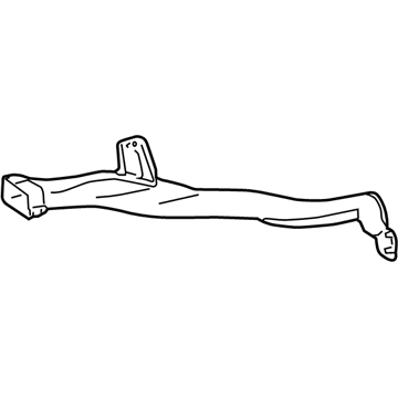 Lexus 55972-30200 Duct, Side DEFROSTER