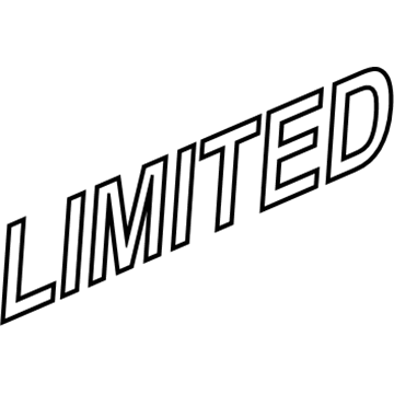 Mopar 4389773AA NAMEPLATE-Limited