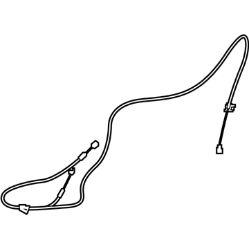 Acura 81325-TZ5-A11 Cable, Pull Strap