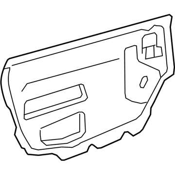 GM 22774500 Water Deflector