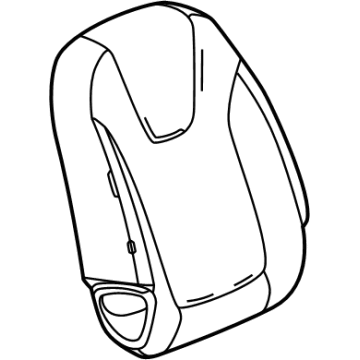 GM 42744126 Seat Back Cover