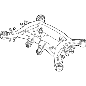 BMW 33-30-8-067-482 REAR AXLE CARRIER