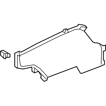 Honda 83419-THR-A01ZA Panel Assy., L. Console *YR507L* (SHADOW BEIGE)