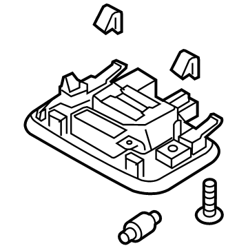 Hyundai 92850-AA000-YFR Lamp Assembly-Room