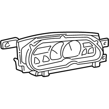 GM 16193121 Gauge Cluster