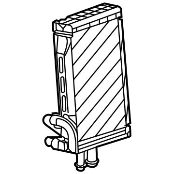 GM 84689023 Evaporator Core