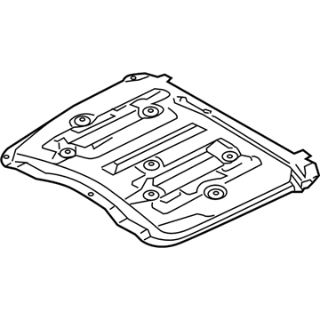 Lexus 53341-53030 INSULATOR, Hood