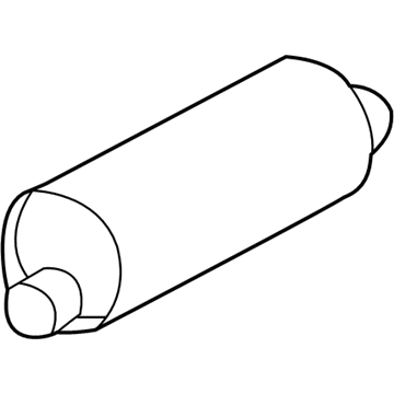 Mopar 52103323AB MUFFLER-Exhaust