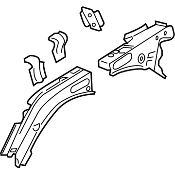 GM 23414860 Upper Rail